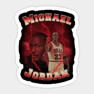 Michael Jordan Vintage Sticker